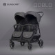 Коляска для двійні Euro-Cart Doblo 2024 Iron