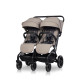 Коляска для двійні EasyGo Echo 2024 Beige