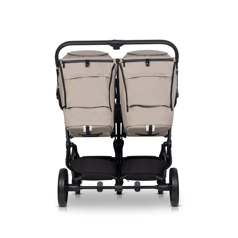 Коляска для двійні EasyGo Echo 2024 Beige