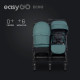 Коляска для двійні EasyGo Echo 2024 Green