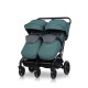 Коляска для двійні EasyGo Echo 2024 Green