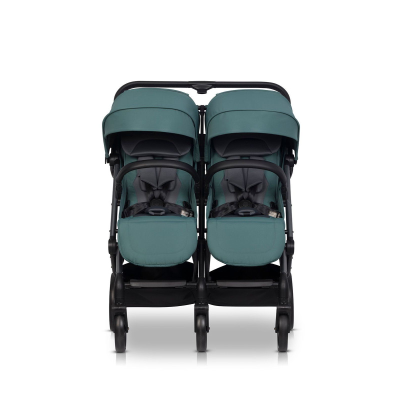 Коляска для двійні EasyGo Echo 2024 Green