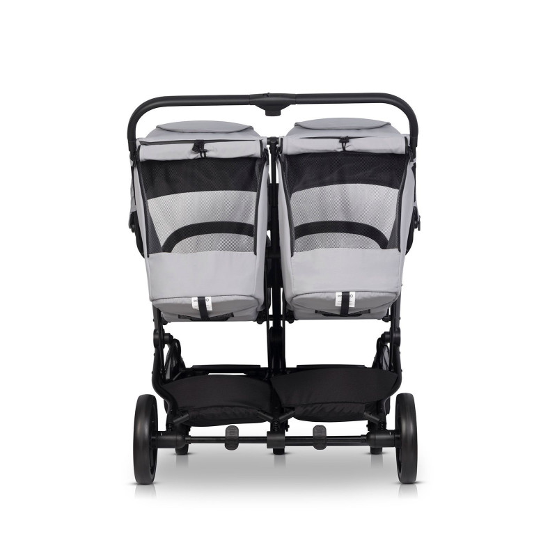 Коляска для двійні EasyGo Echo 2024 Grey