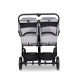 Коляска для двійні EasyGo Echo 2024 Grey