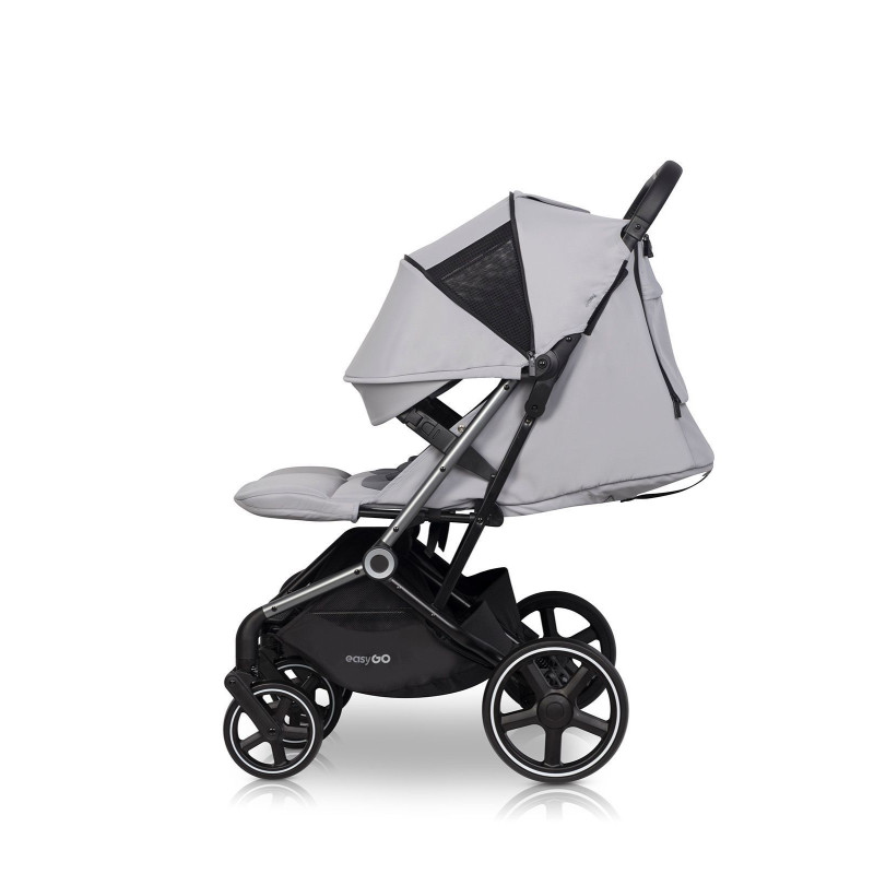 Коляска для двійні EasyGo Echo 2024 Grey
