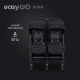 Коляска для двійні EasyGo Echo 2024 Black