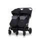 Коляска для двійні EasyGo Echo 2024 Black