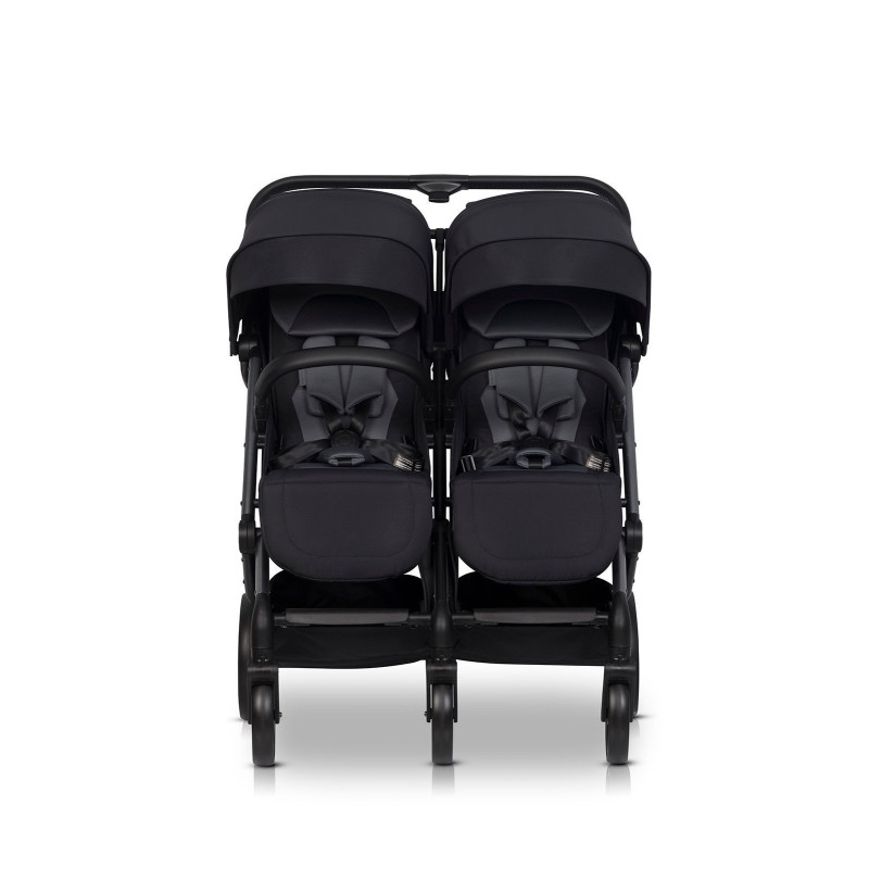 Коляска для двійні EasyGo Echo 2024 Black