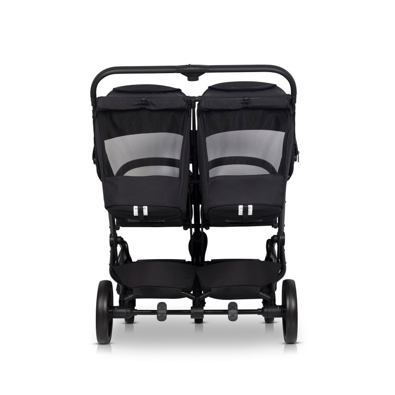 Коляска для двійні EasyGo Echo 2024 Black