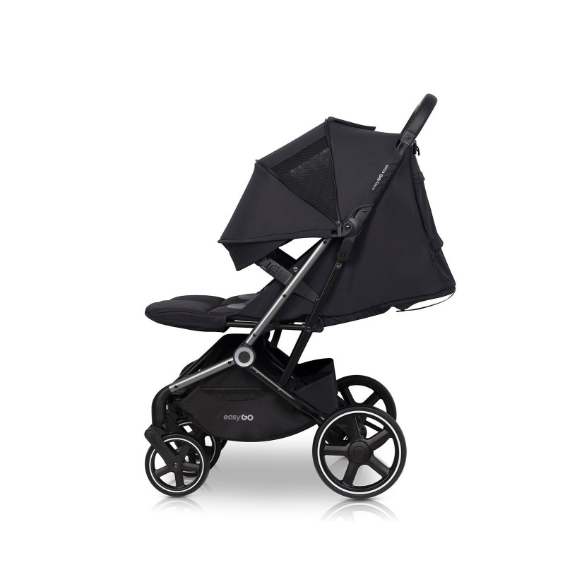 Коляска для двійні EasyGo Echo 2024 Black