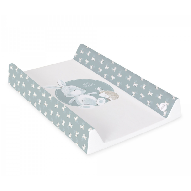 Повивальна дошка Cebababy 50x70 Basic W-206-000-730, Friends, білий/блакитний