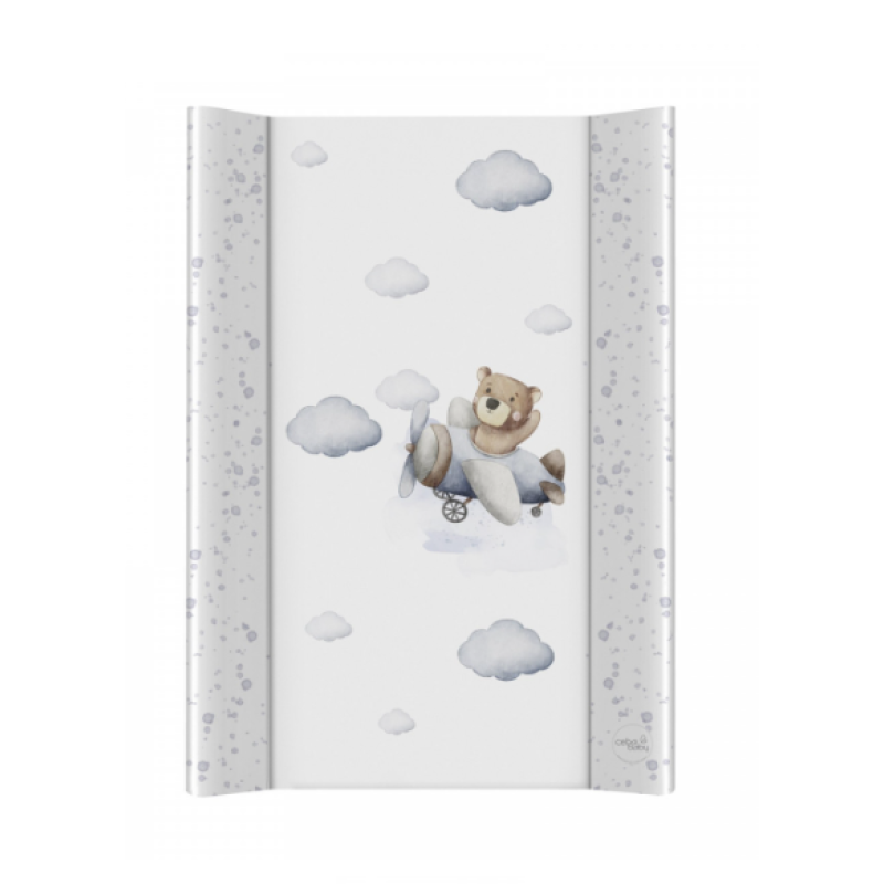 Повивальна дошка Cebababy 50x70 Ultra light W-204-000-749, Pilot Bear, білий