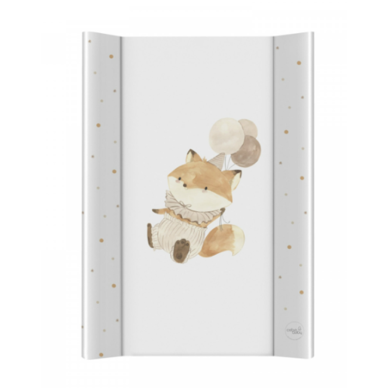 Повивальна дошка Cebababy 50x70 Ultra light W-204-000-750, Fox with Balloon, білий