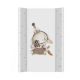 Повивальна дошка Cebababy 50x70 Ultra light W-204-000-751, Clown Bunny, білий