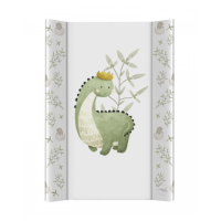 Повивальна дошка Cebababy 50x70 Ultra light W-204-000-755, Dino King, білий