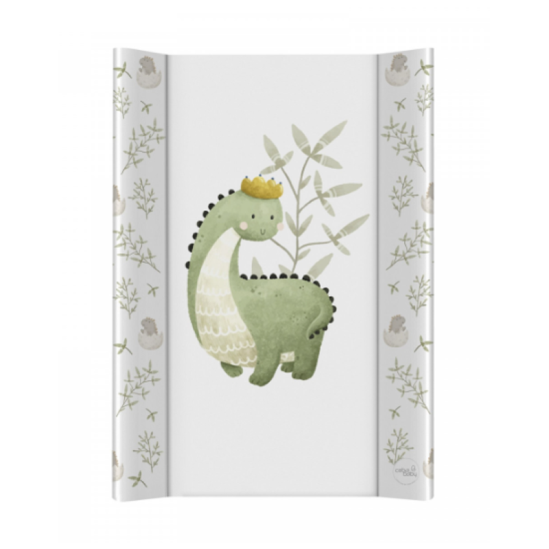 Повивальна дошка Cebababy 50x70 Ultra light W-204-000-755, Dino King, білий