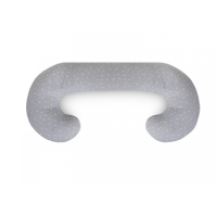 Подушка для вагітних Ceba Physio Duo W-705-000-739, Stars grey, сірий