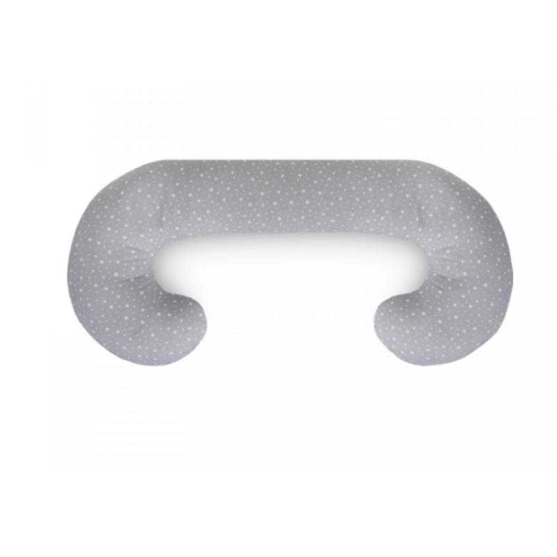 Подушка для вагітних Ceba Physio Duo W-705-000-739, Stars grey, сірий