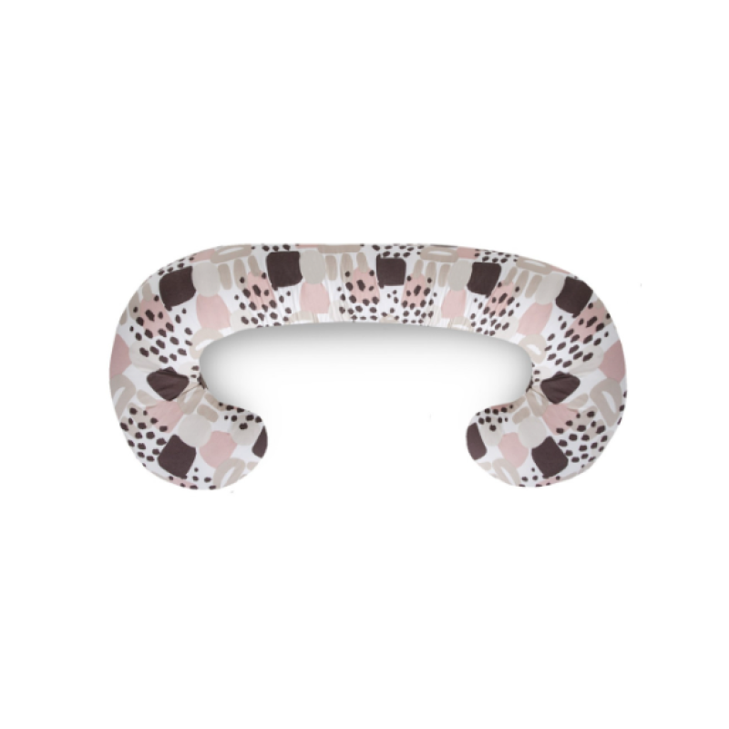Подушка для вагітних Ceba Physio Duo W-705-000-740, Boho , білий/мультиколір