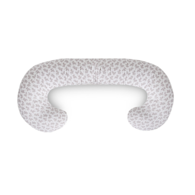 Подушка для вагітних Ceba Physio Duo W-705-000-743, Hoya, білий/рожевий