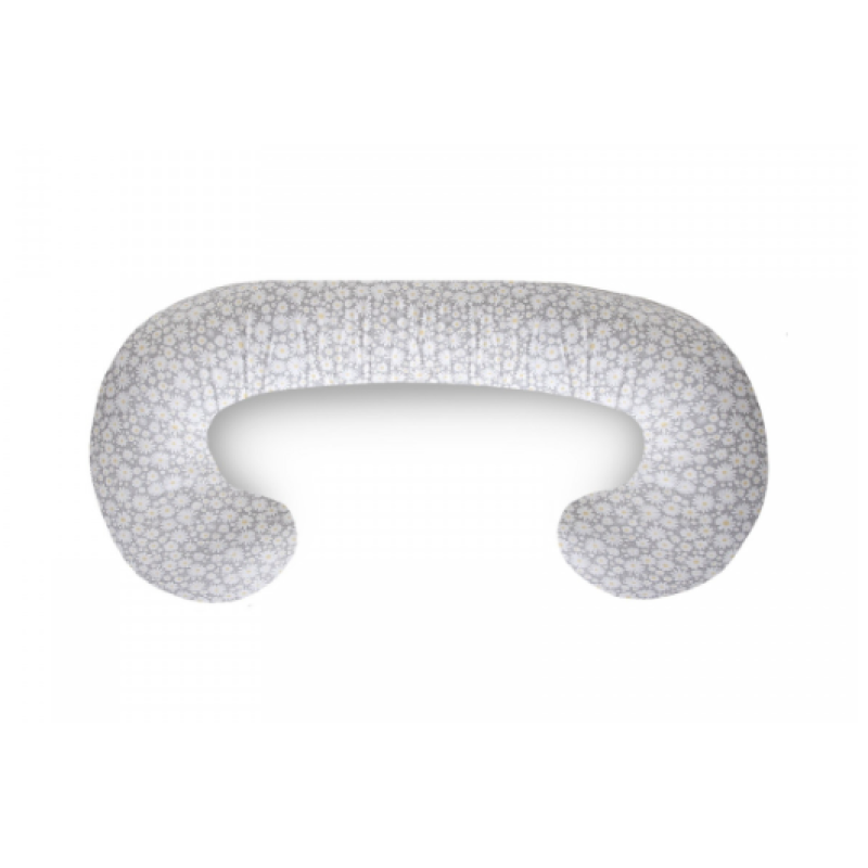 Подушка для вагітних Ceba Physio Duo W-705-000-744, Chamomile, світло сірий