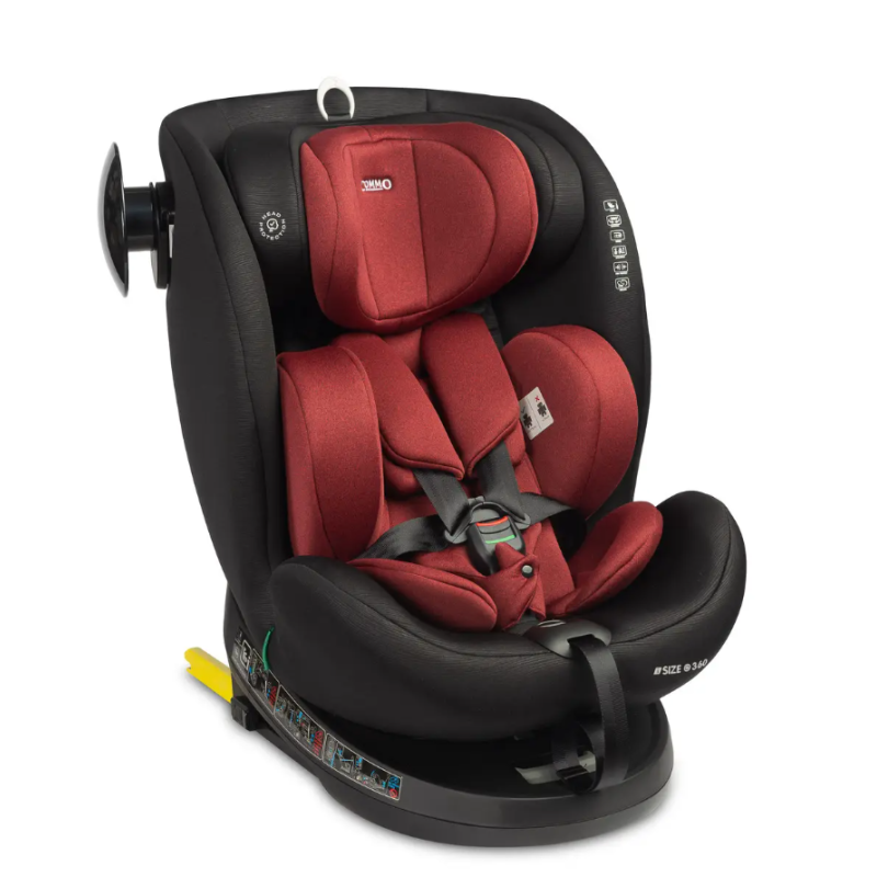 Автокрісло Caretero Commo I-SIZE Isofix (від 40 см до 150 см) Burgundy