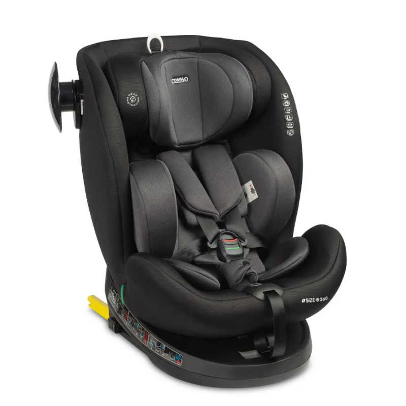 Автокрісло Caretero Commo I-SIZE Isofix (від 40 см до 150 см) Graphite