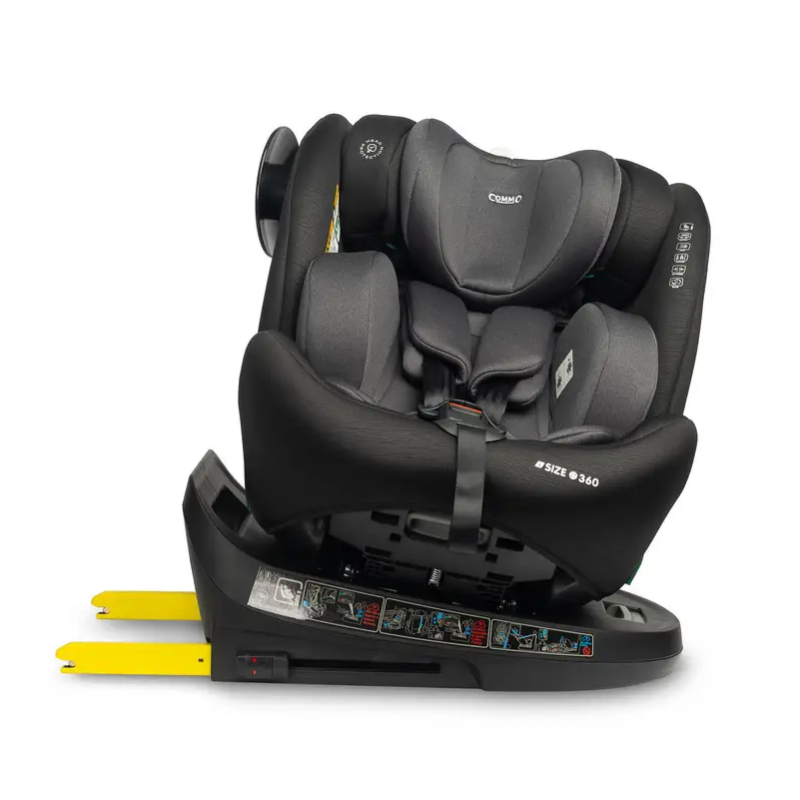 Автокрісло Caretero Commo I-SIZE Isofix (від 40 см до 150 см) Graphite