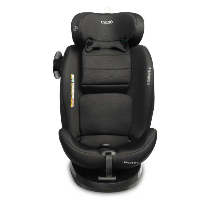 Автокрісло Caretero Commo I-SIZE Isofix (від 40 см до 150 см) Graphite