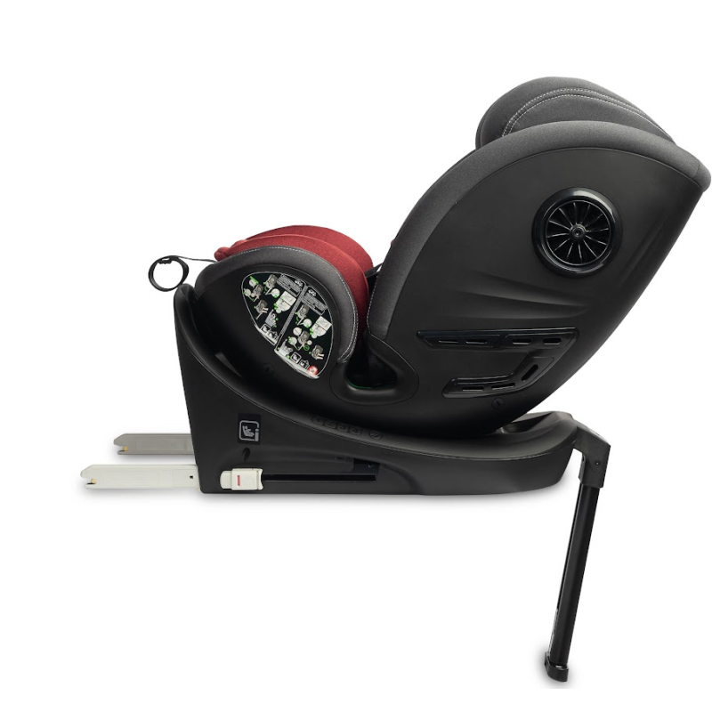 Автокрісло Caretero Fortis I-SIZE Isofix (від 40 см до 150 см) Burgundy