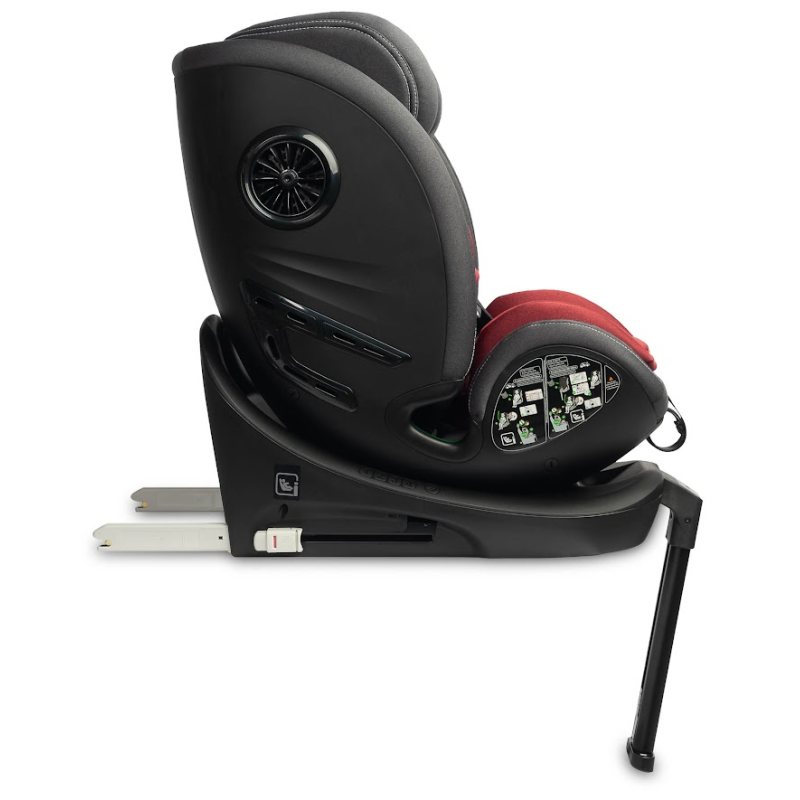 Автокрісло Caretero Fortis I-SIZE Isofix (від 40 см до 150 см) Burgundy