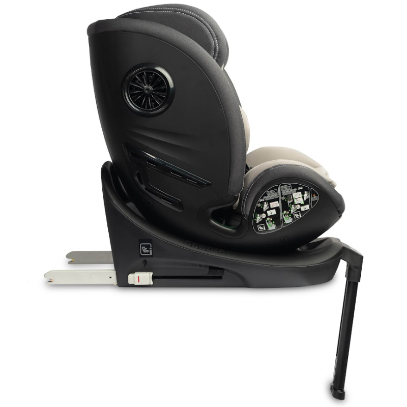 Автокрісло Caretero Fortis I-SIZE Isofix (від 40 см до 150 см) Grey