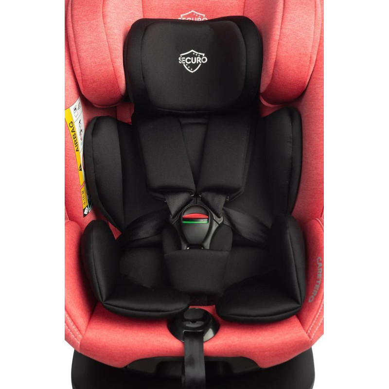 Автокрісло Caretero Securo I-SIZE Isofix (від 40 см до 150 см) Dirty Pink