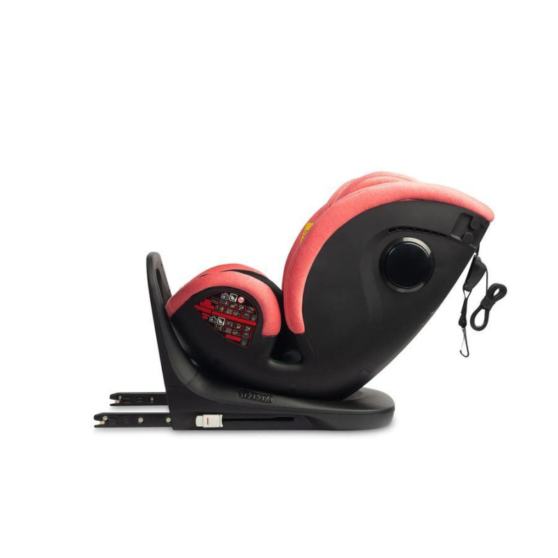 Автокрісло Caretero Securo I-SIZE Isofix (від 40 см до 150 см) Dirty Pink