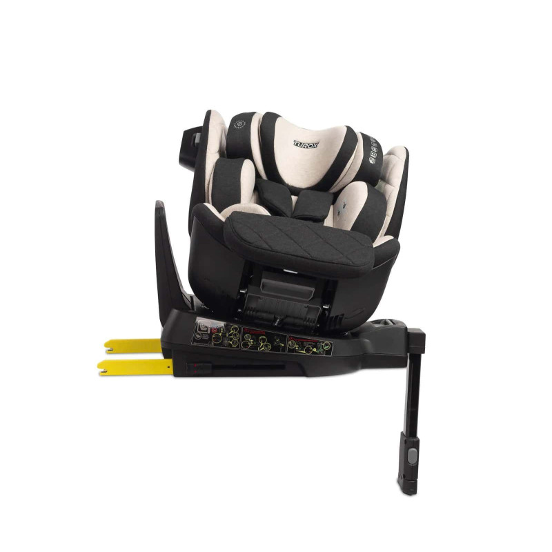Автокрісло Caretero Turox I-SIZE Isofix (від 40 см до 150 см) Beige