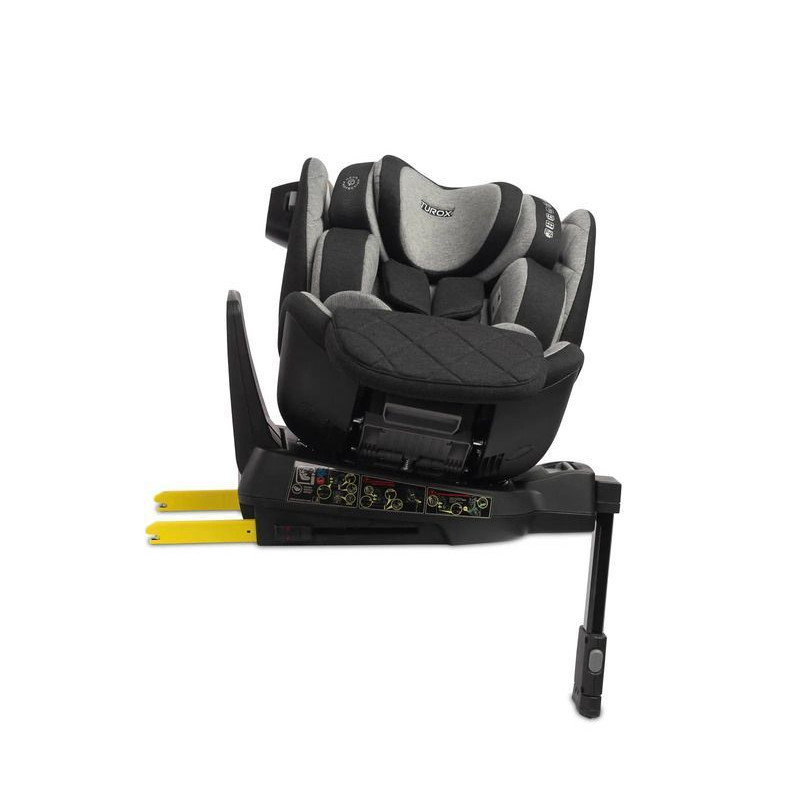 Автокрісло Caretero Turox I-SIZE Isofix (від 40 см до 150 см) Graphite