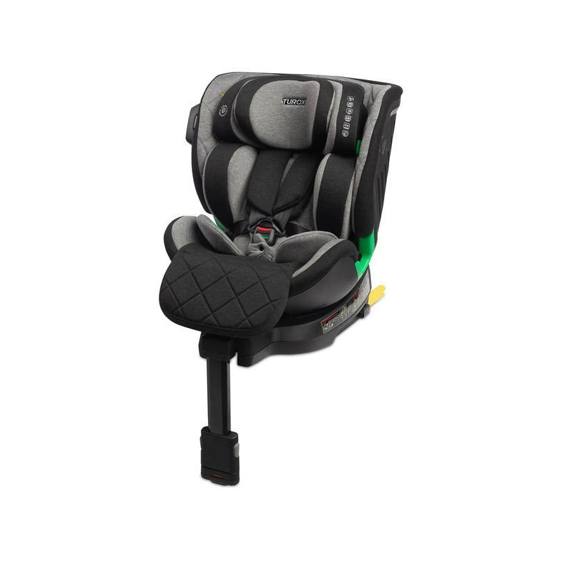 Автокрісло Caretero Turox I-SIZE Isofix (від 40 см до 150 см) Graphite