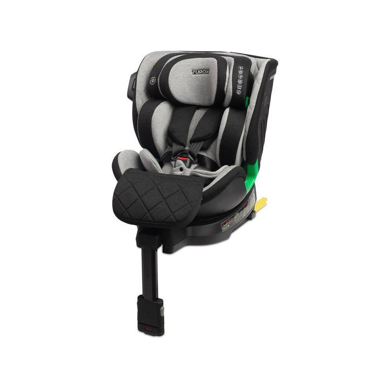 Автокрісло Caretero Turox I-SIZE Isofix (від 40 см до 150 см) Grey