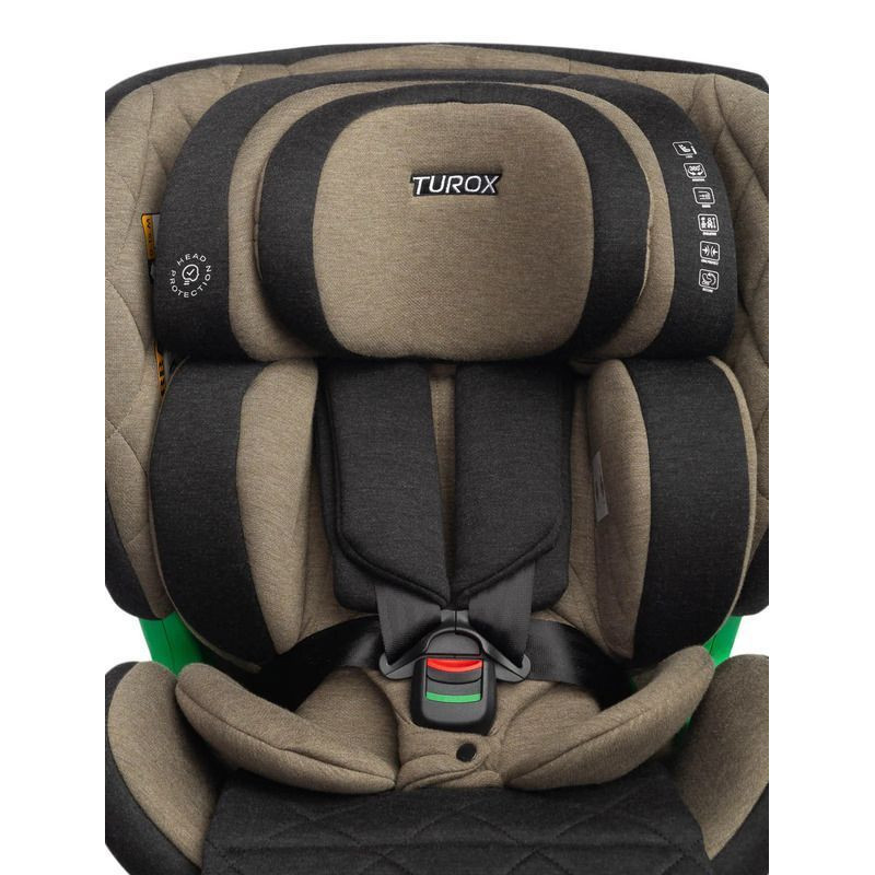 Автокрісло Caretero Turox I-SIZE Isofix (від 40 см до 150 см) Khaki