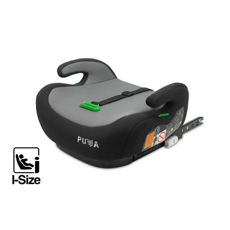 Автокрісло бустер Caretero Puma ISOFIX I-SIZE (125-150 см) Black