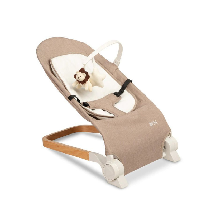 Дитяче крісло шезлонг Caretero Pine Brown