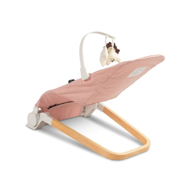 Дитяче крісло шезлонг Caretero Pine Pink