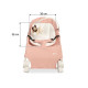 Дитяче крісло шезлонг Caretero Pine Pink