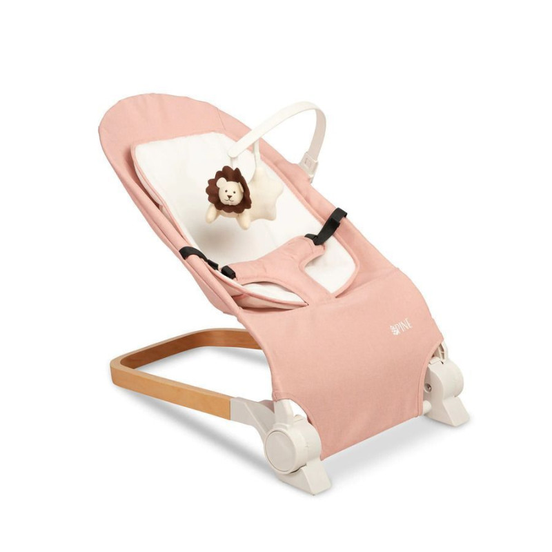Дитяче крісло шезлонг Caretero Pine Pink