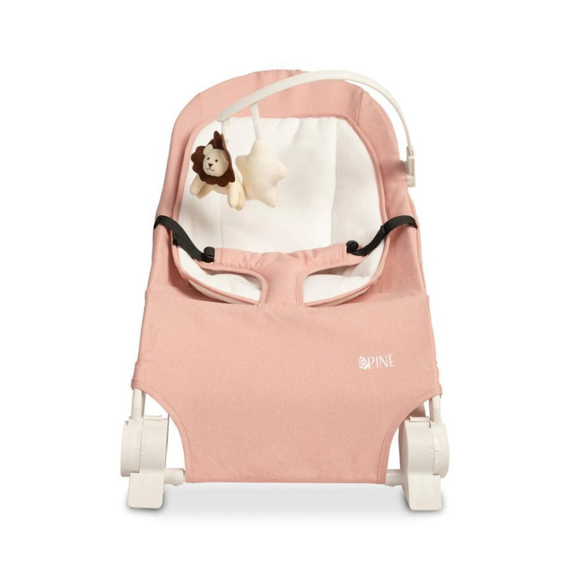 Дитяче крісло шезлонг Caretero Pine Pink