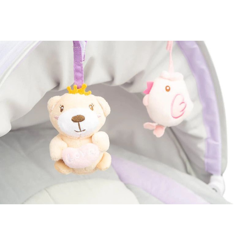 Шезлонг-гойдалка Caretero Opti Purple