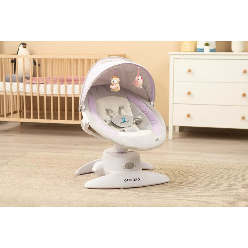 Шезлонг-гойдалка Caretero Opti Purple