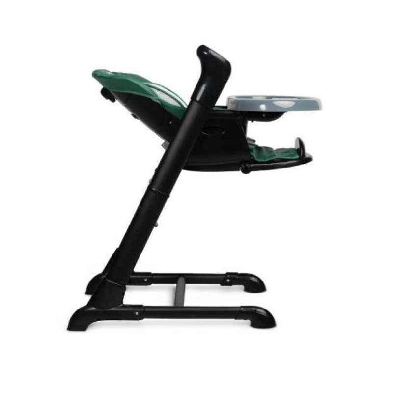 Стільчик для годування + качель 2 в 1 Caretero Indigo Black Green
