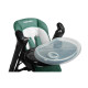 Стільчик для годування + качель 2 в 1 Caretero Indigo Black Green
