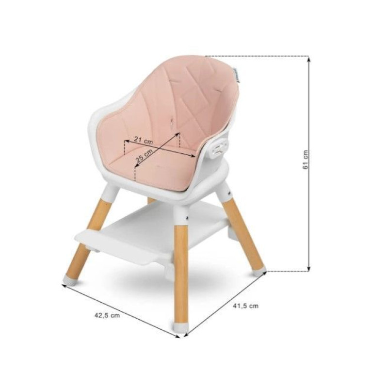Стільчик для годування Caretero Bravo Mint